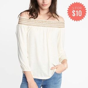 ✨ NWT Old Navy Off-the-Shoulder Top